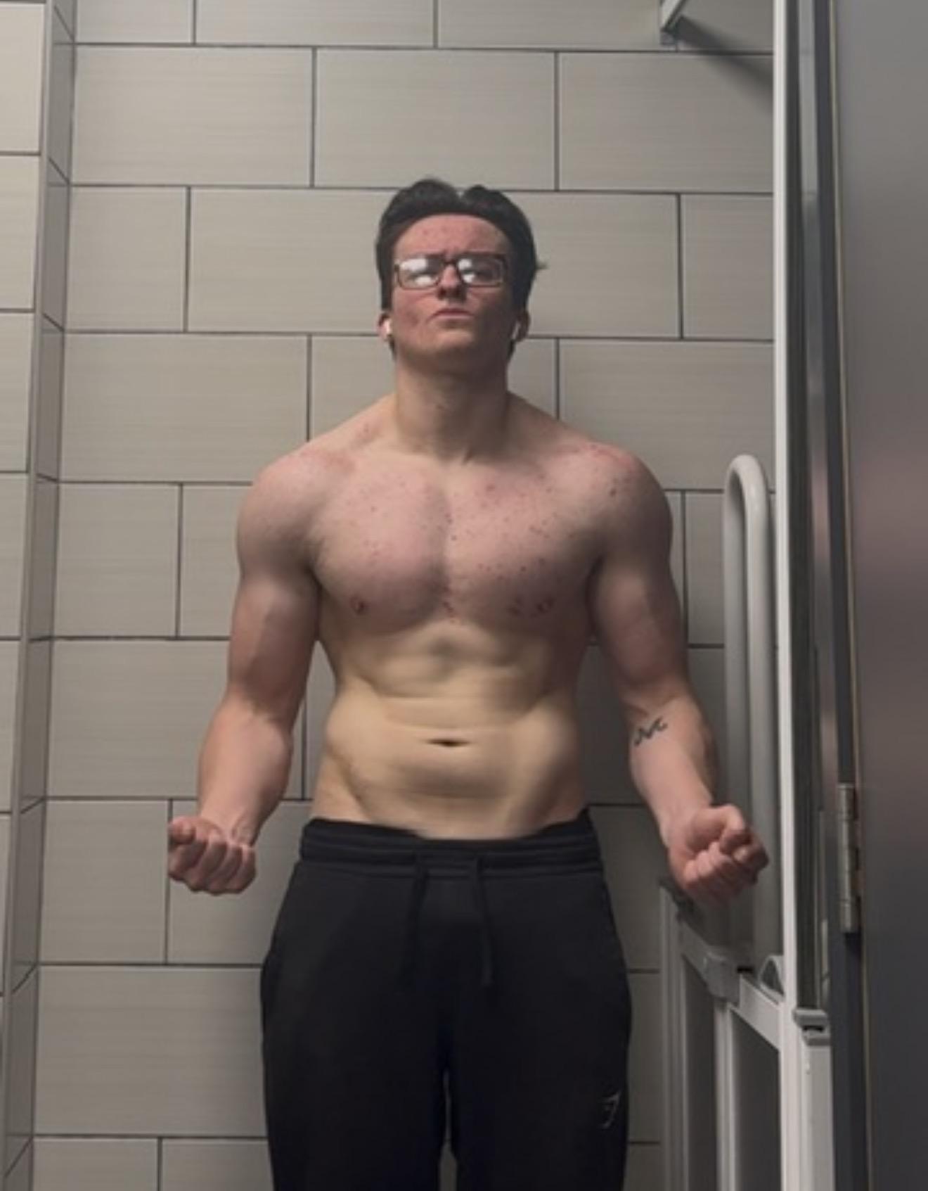Adam after losing 30kg in 7 months